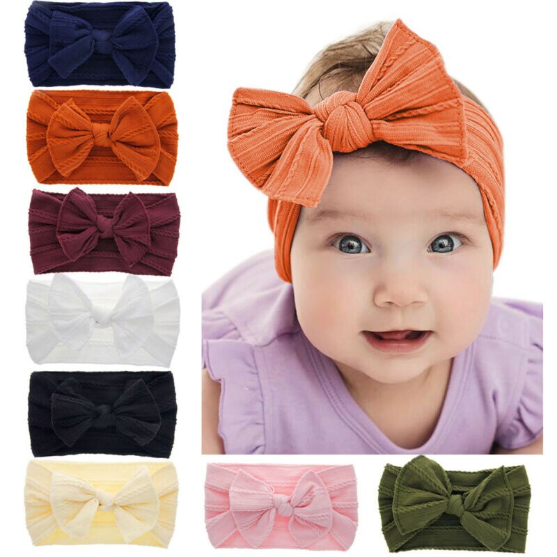 Baby Bow Turban Fashionable Accessory